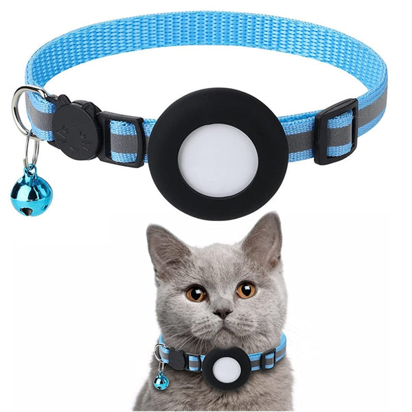 Adjustable Belt Airtag Pet Collar