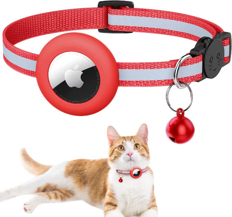 Adjustable Belt Airtag Pet Collar