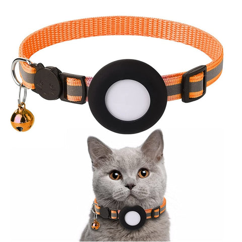 Adjustable Belt Airtag Pet Collar