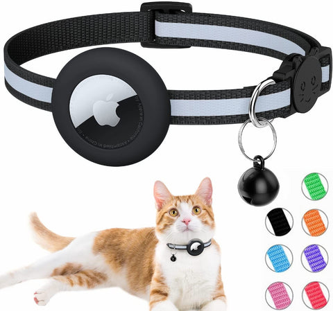 Adjustable Belt Airtag Pet Collar